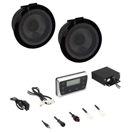 Metra Electronics & Heise Universal Powersports Wireless Media Player with Speakers METMPS-SBSMP3